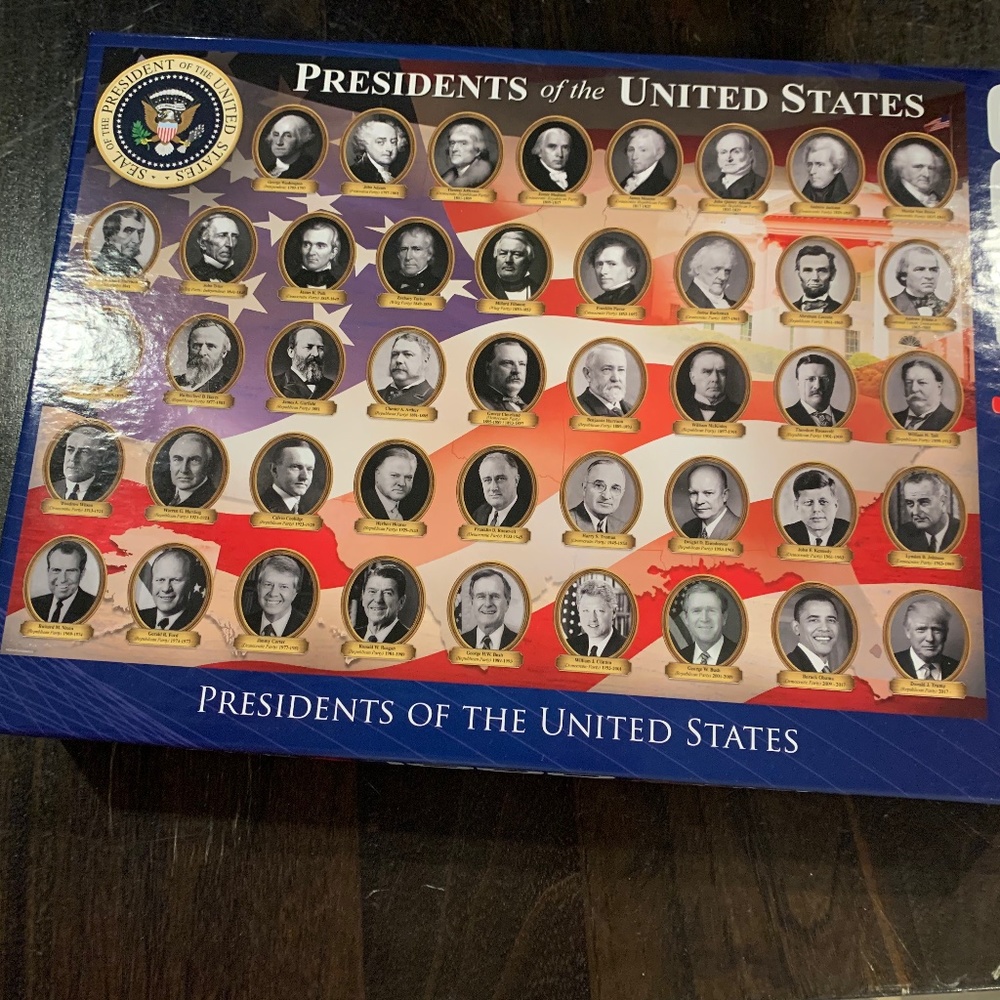 US presidents puzzle